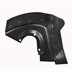 1965-66 Deluxe Splash Shield and Rubber Seal RH Front